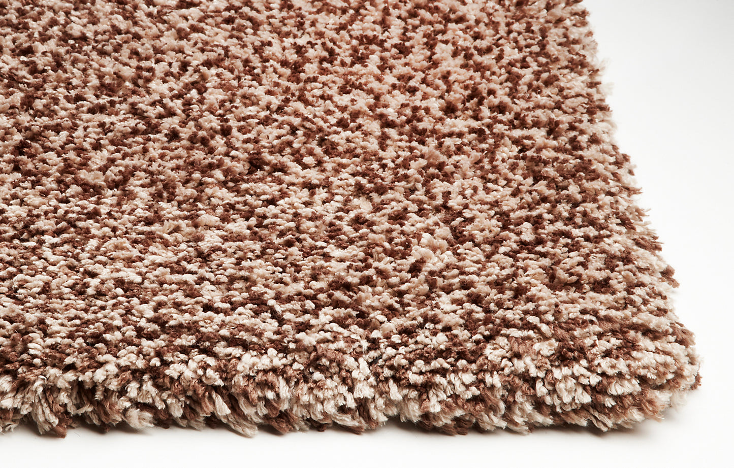 Bliss 1581 Beige Heather Shag Machine Made Area Rug - Kas