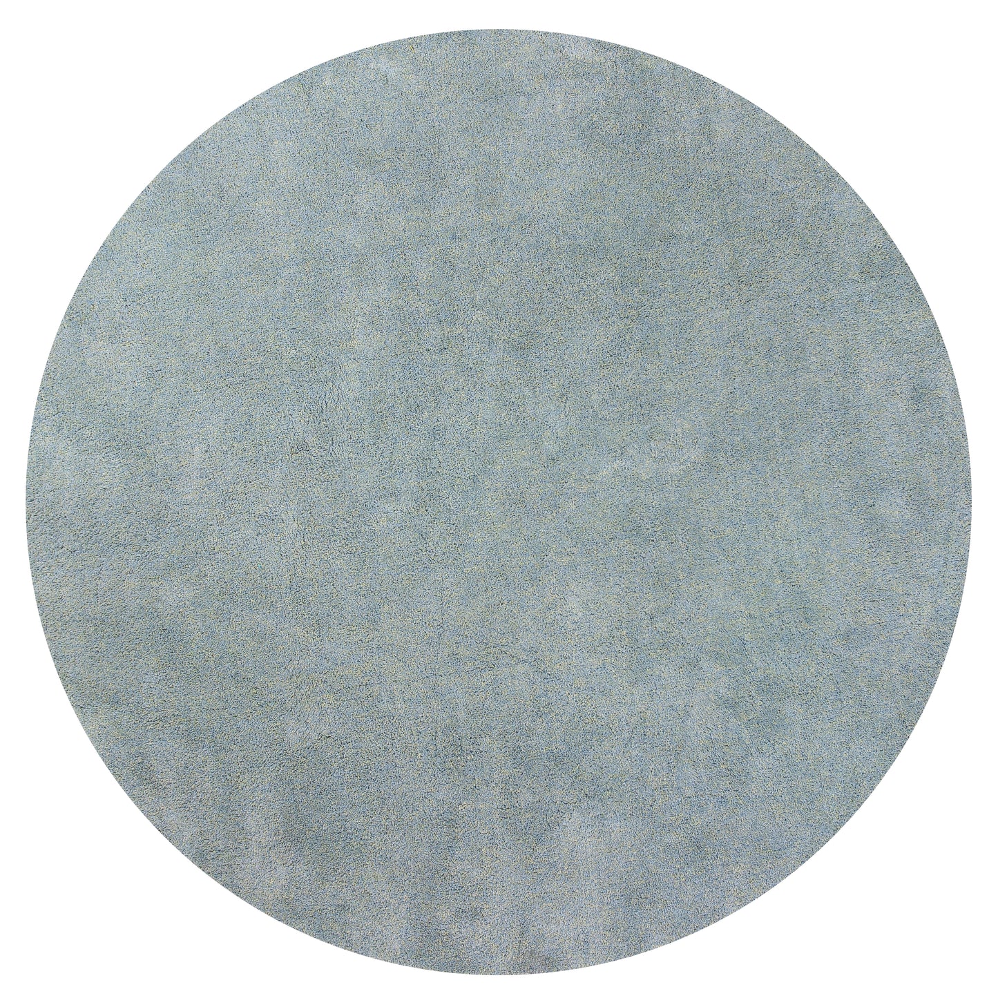 Bliss 1582 Blue Heather Shag Machine Made Area Rug - Kas