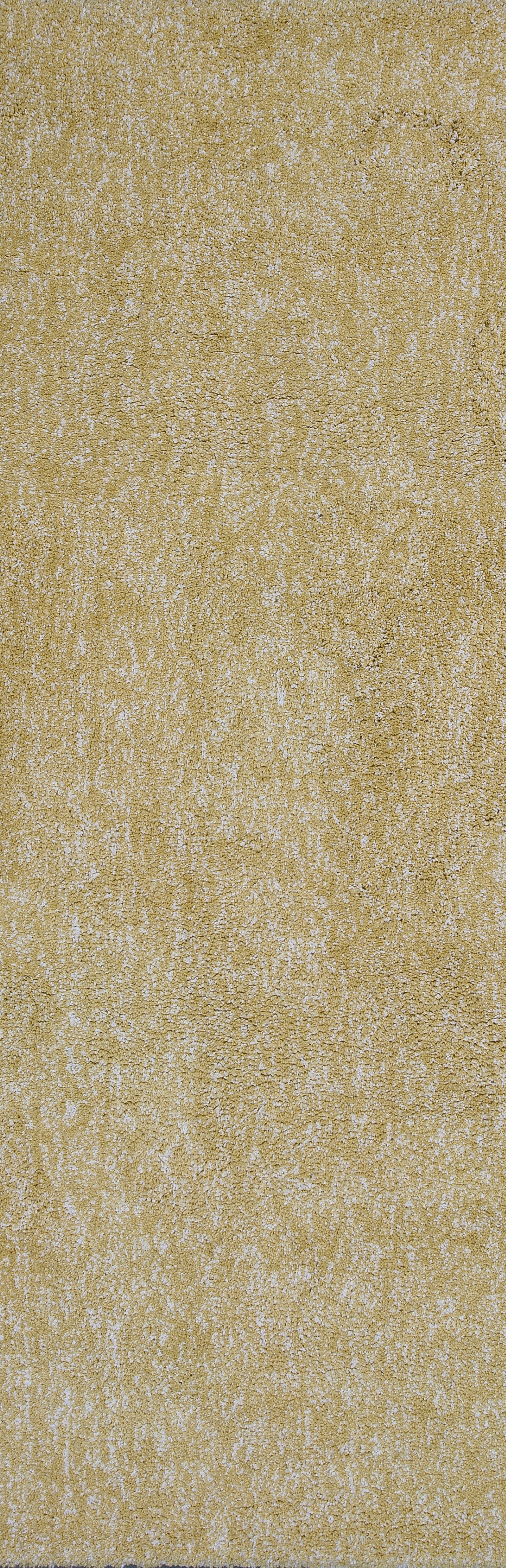 Bliss 1586 Yellow Heather Shag Machine Made Area Rug - Kas