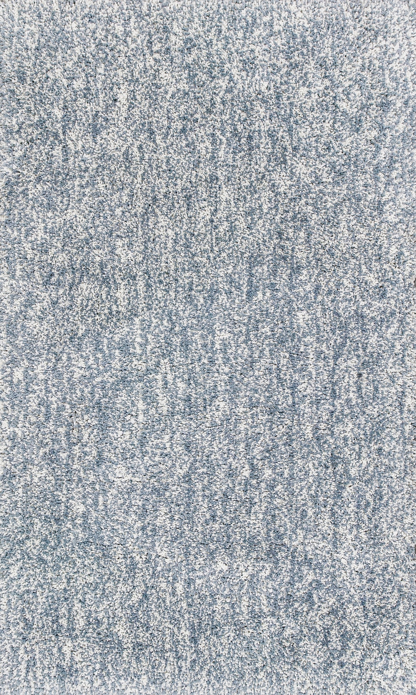 Bliss 1587 Slate Heather Shag Machine Made Area Rug - Kas