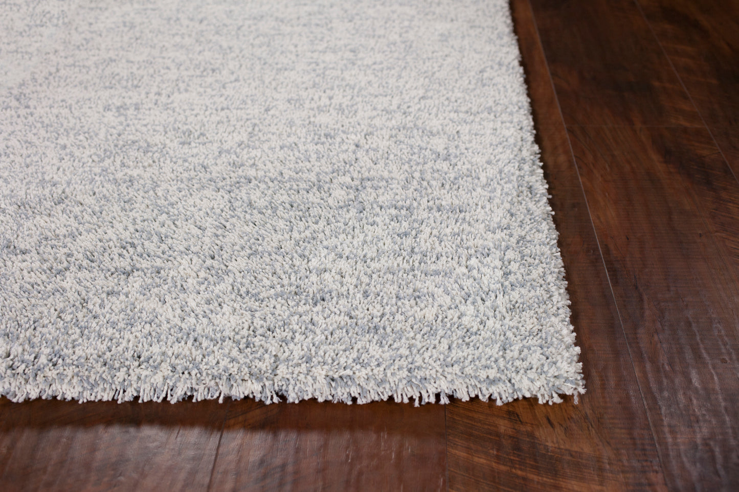 Bliss 1587 Slate Heather Shag Machine Made Area Rug - Kas