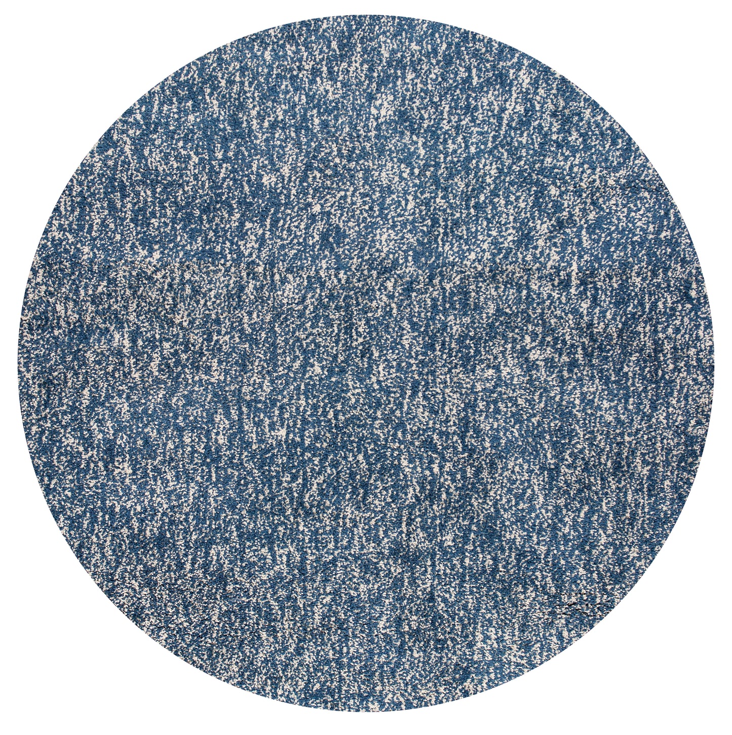 Bliss 1589 Indigo/Ivory Heather Machine Made Area Rug - Kas