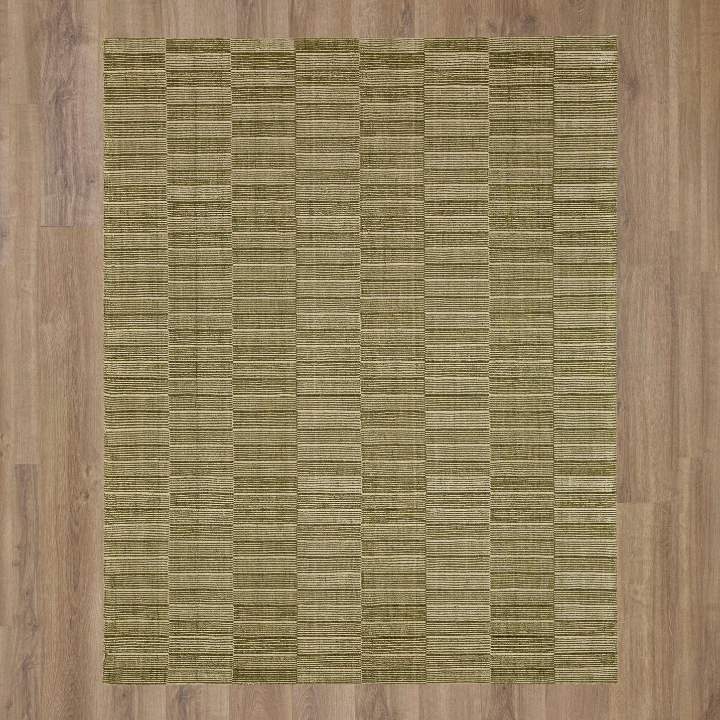 Karastan Rugs Broken Stripe Moss Area Rug