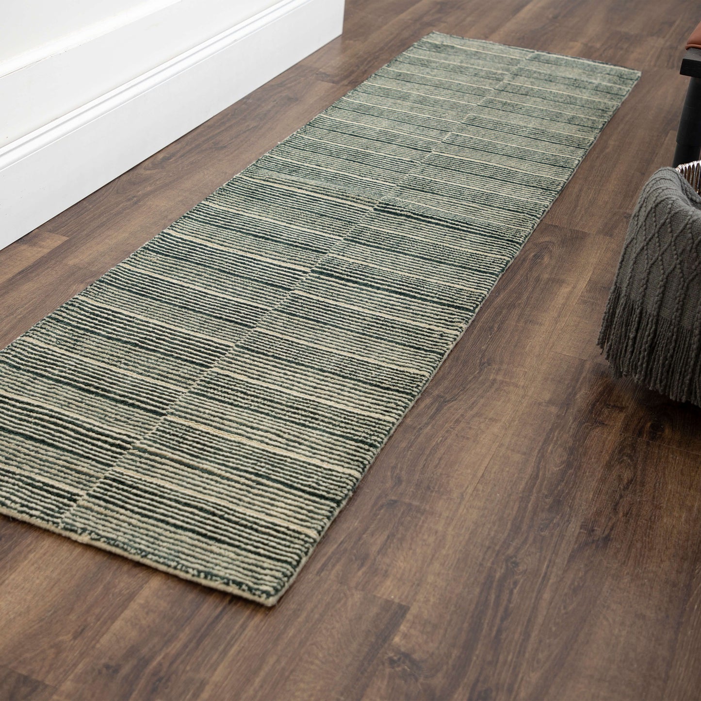 Karastan Rugs Broken Stripe Twilight Area Rug