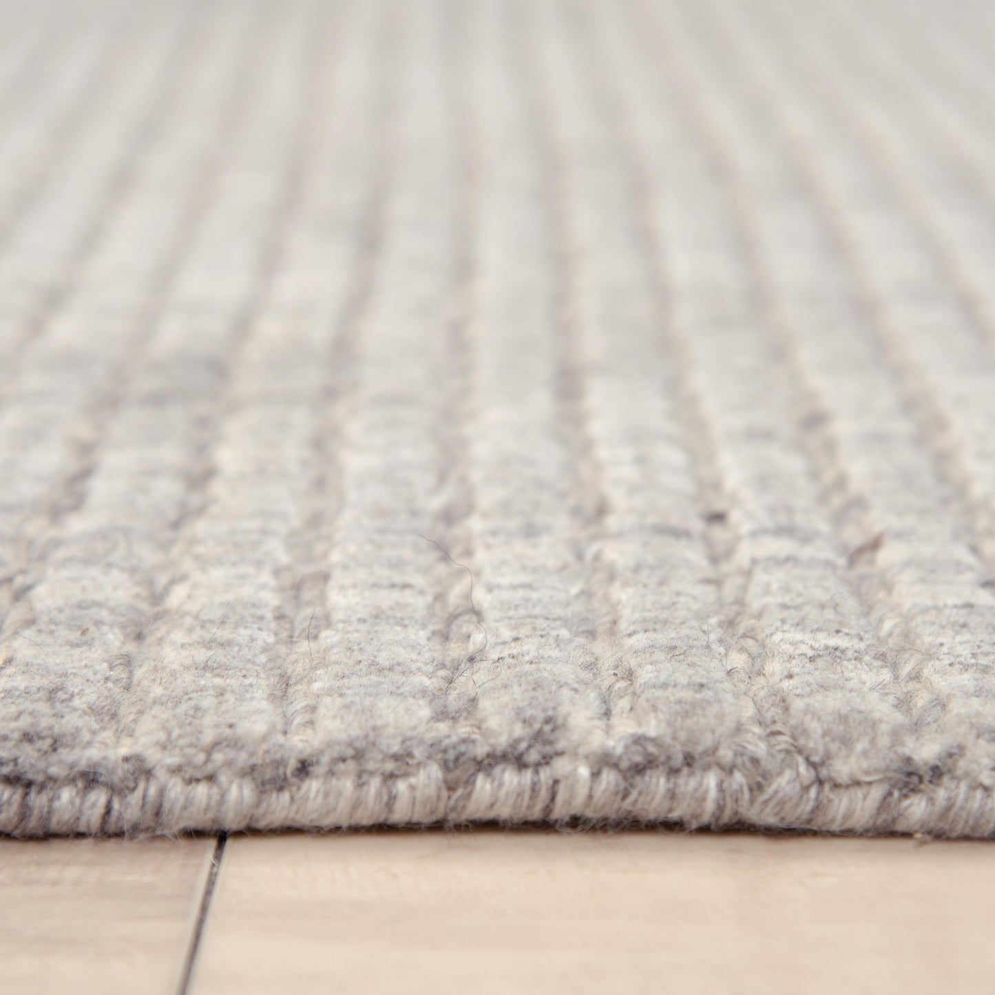 Cable CBA699 Oyster Hand Loomed Rug - Rizzy