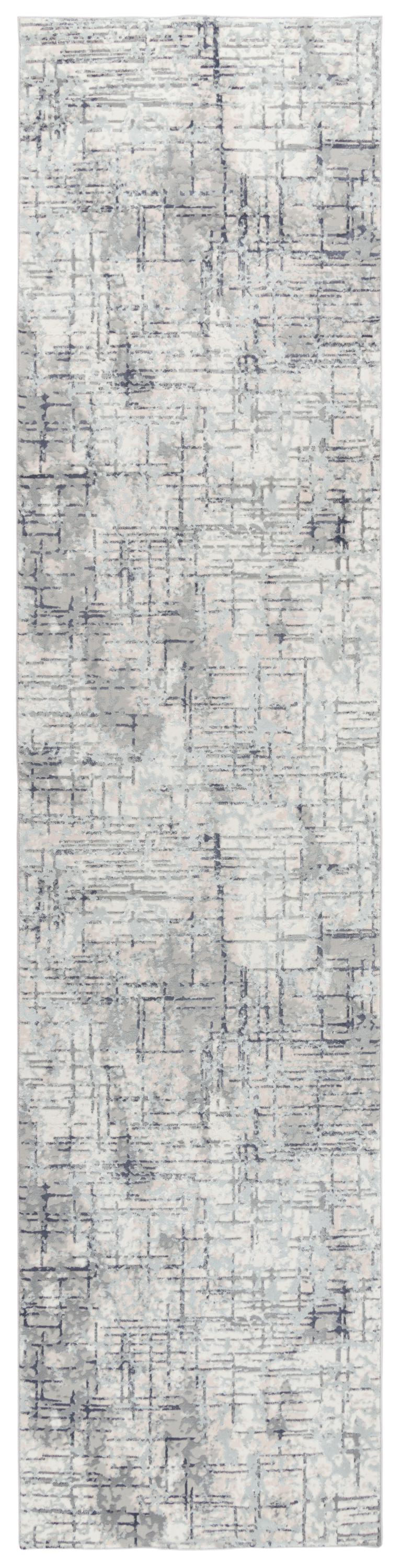 Chelsea CHS106 Cream/Gray Power Loomed Rug - Rizzy