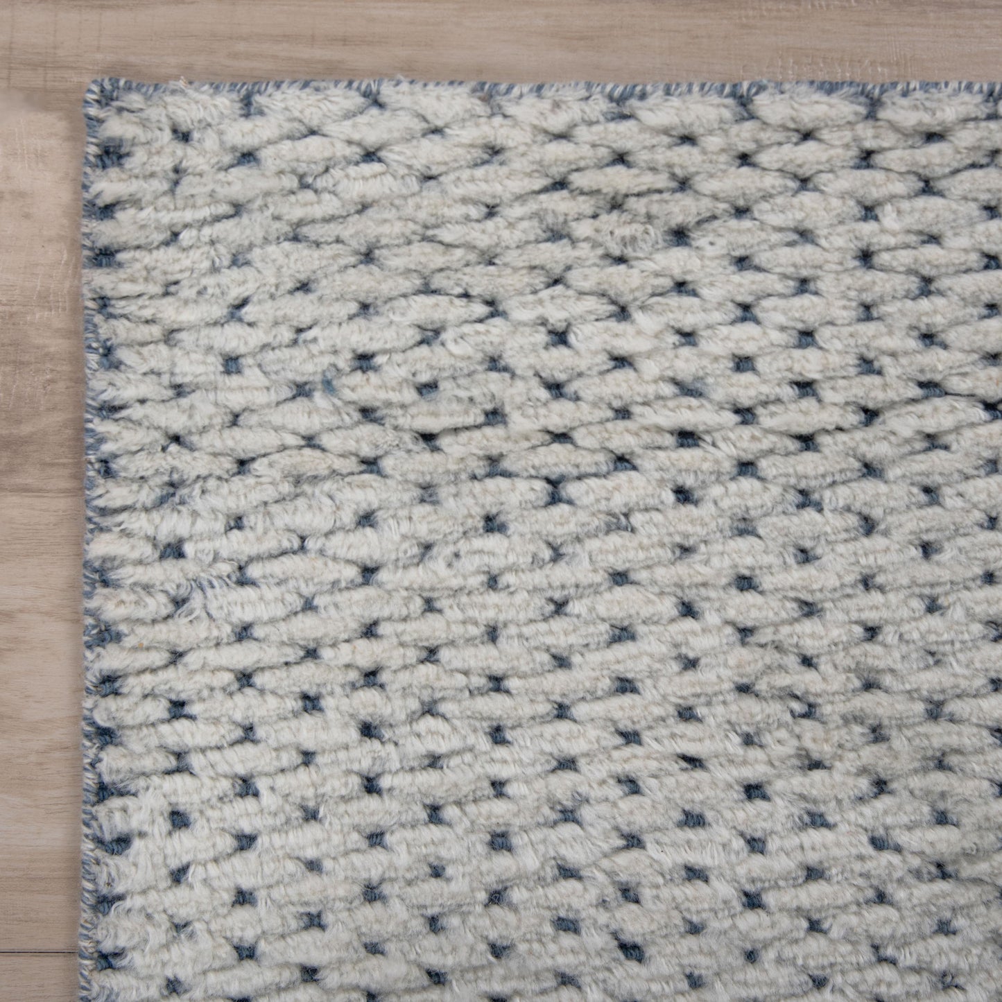 Cloud CLD708 Blue Hand Loomed Rug - Rizzy