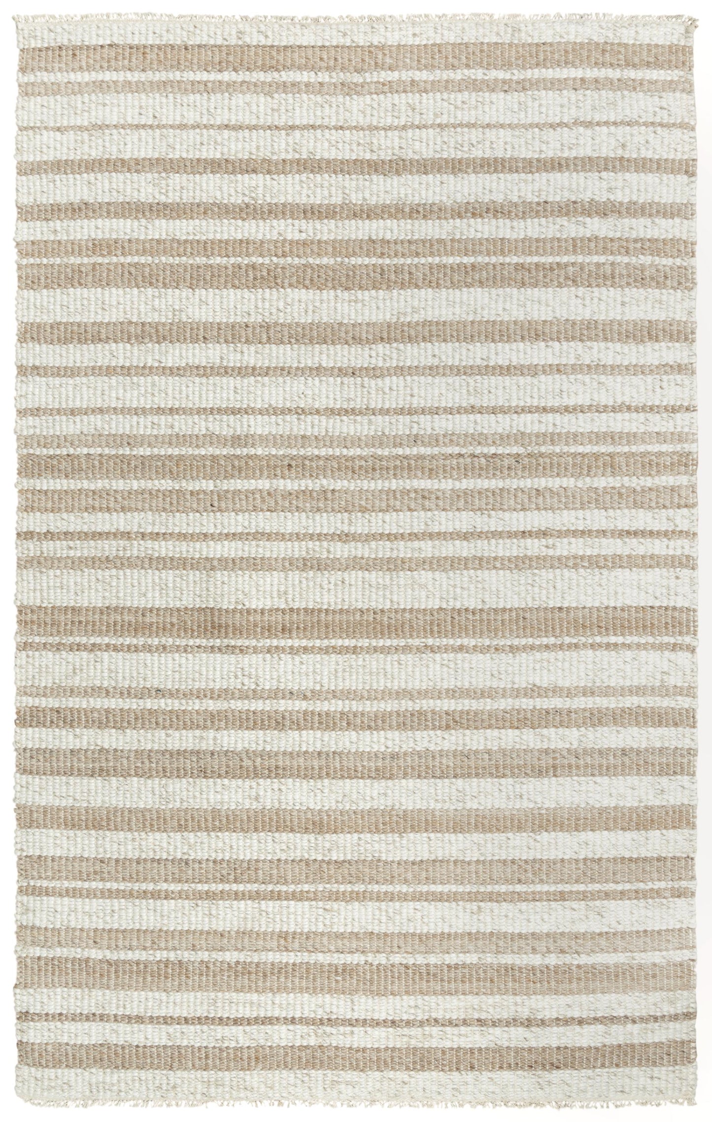 Capri CPI106 Ivory/Beige Hand Woven Rug - Rizzy