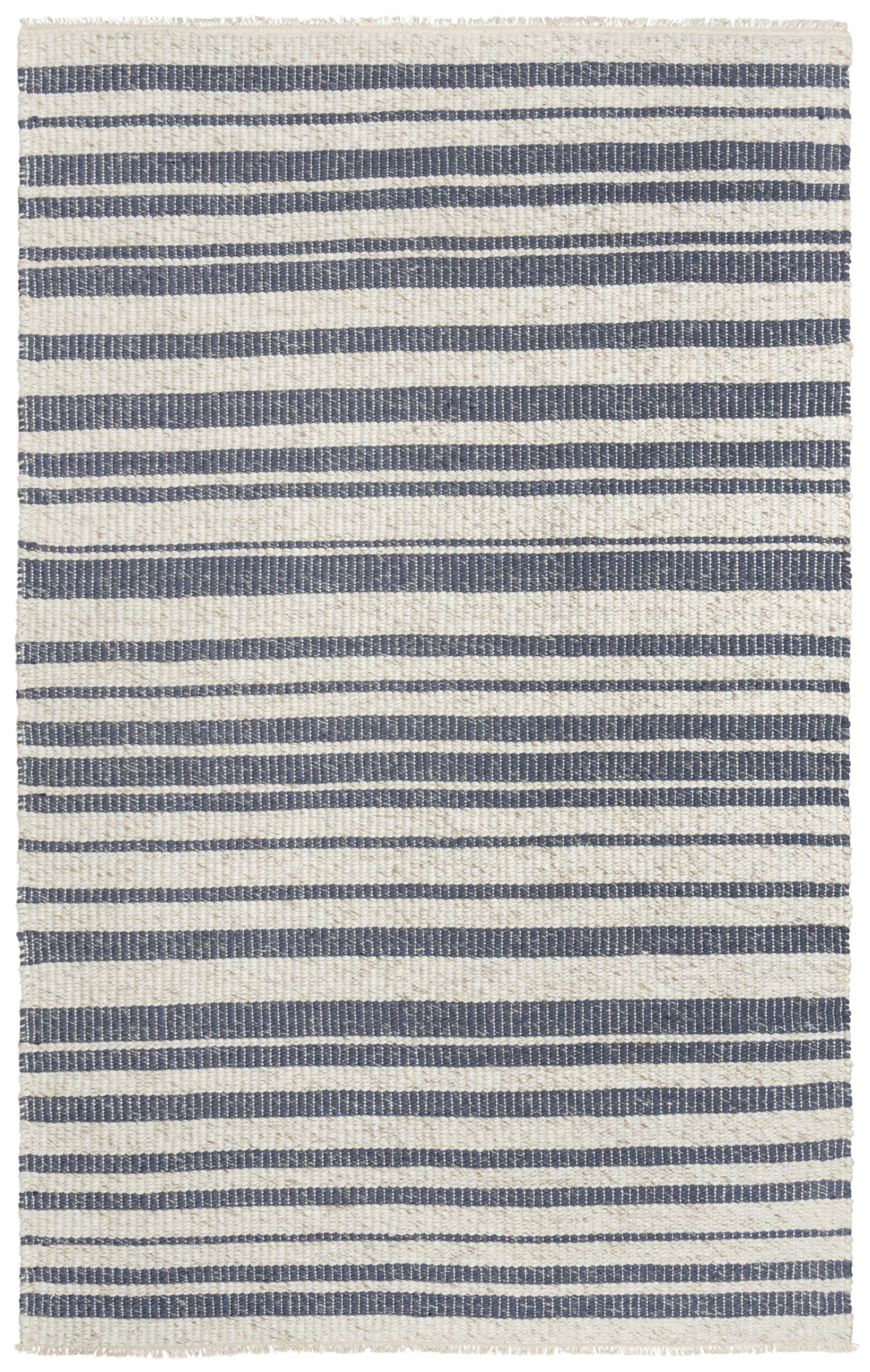 Capri CPI107 Ivory/Blue Hand Woven Rug - Rizzy