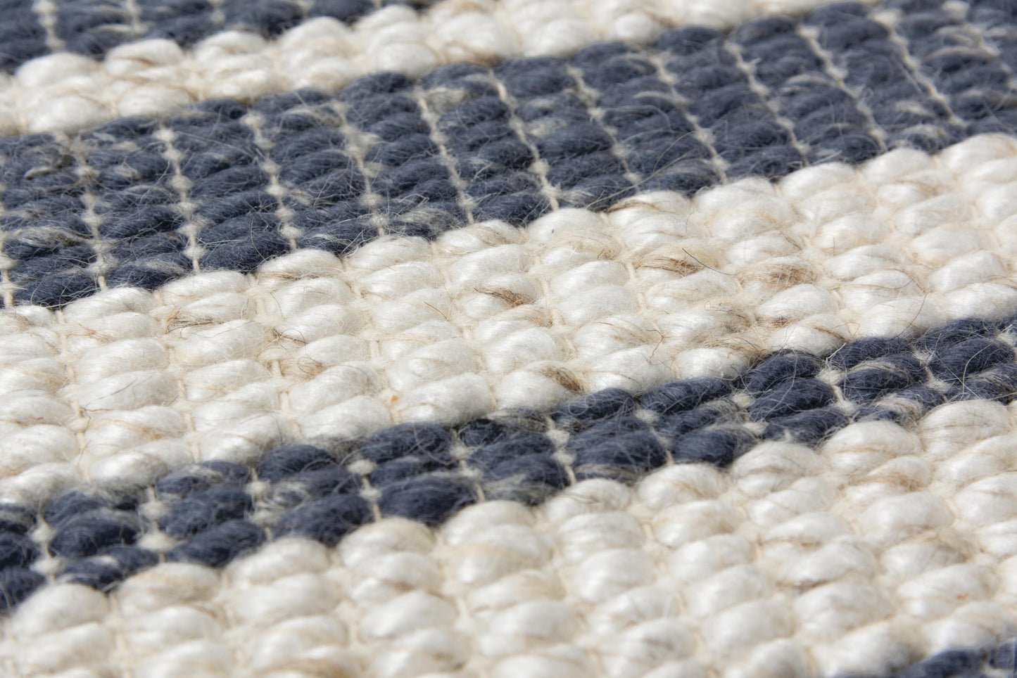 Capri CPI107 Ivory/Blue Hand Woven Rug - Rizzy