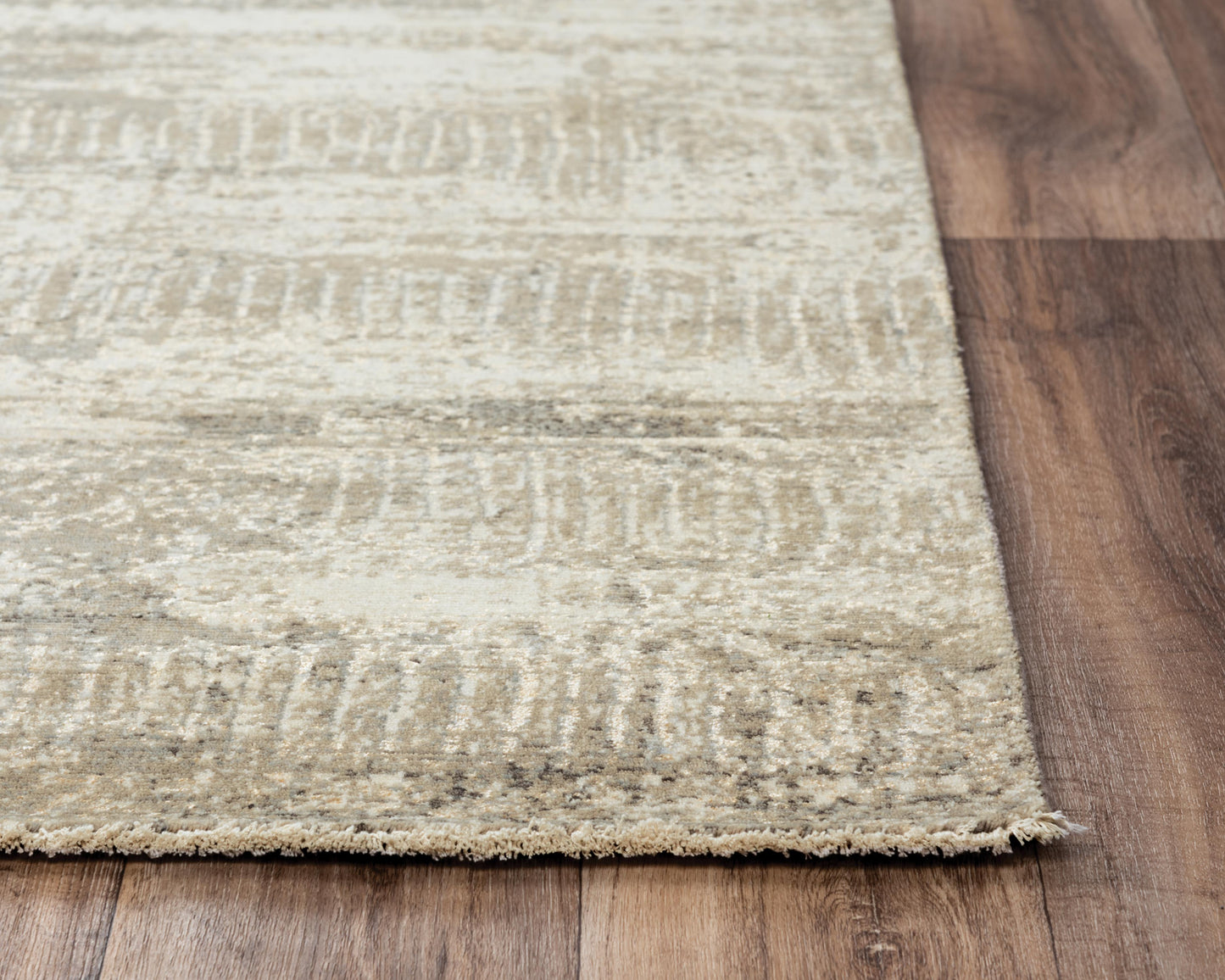 Couture CUT101 Brown/Beige Hybrid Rug - Rizzy