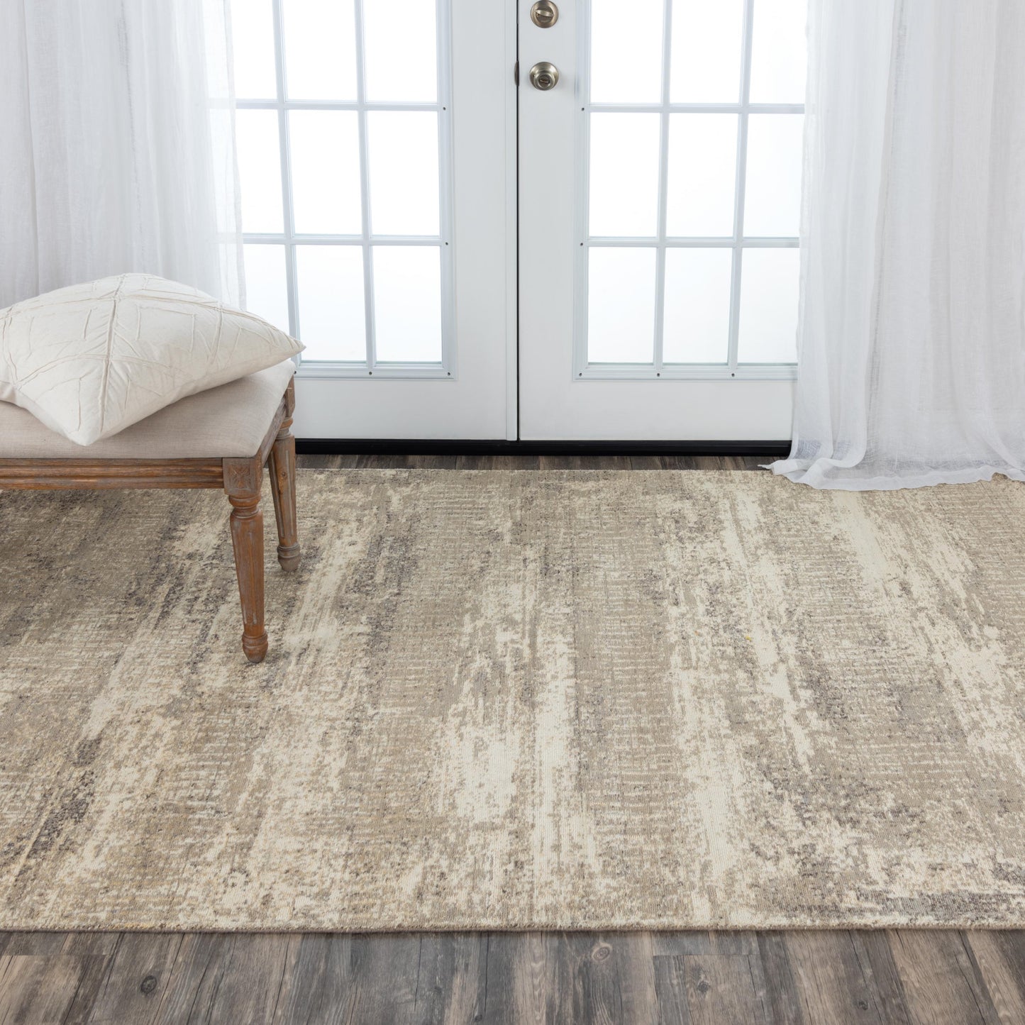 Couture CUT101 Brown/Beige Hybrid Rug - Rizzy