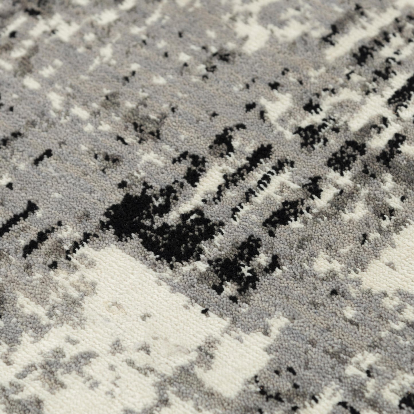 Couture CUT115 Gray/Black Hybrid Rug - Rizzy