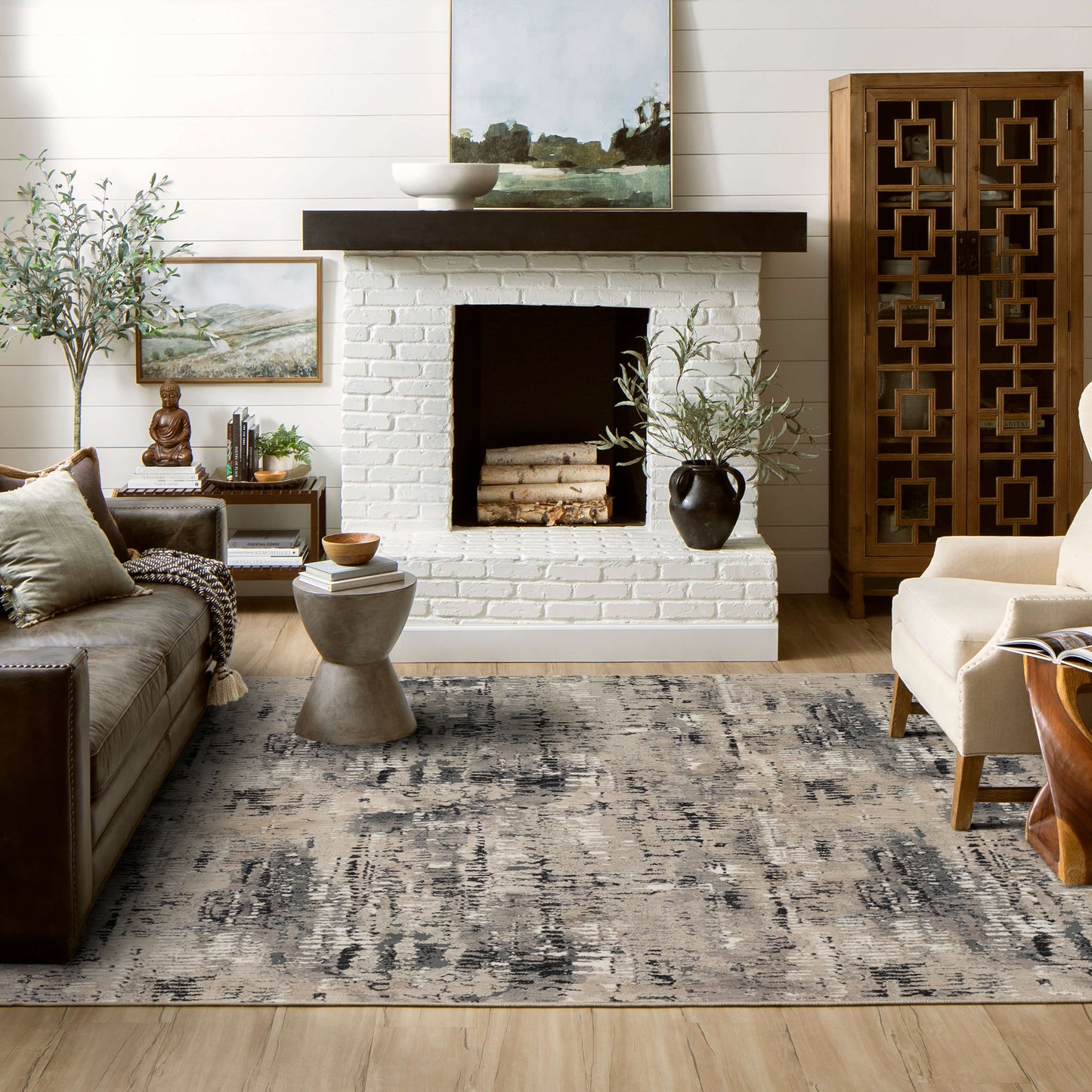 Karastan Rugs Caliente Dim Grey Area Rug