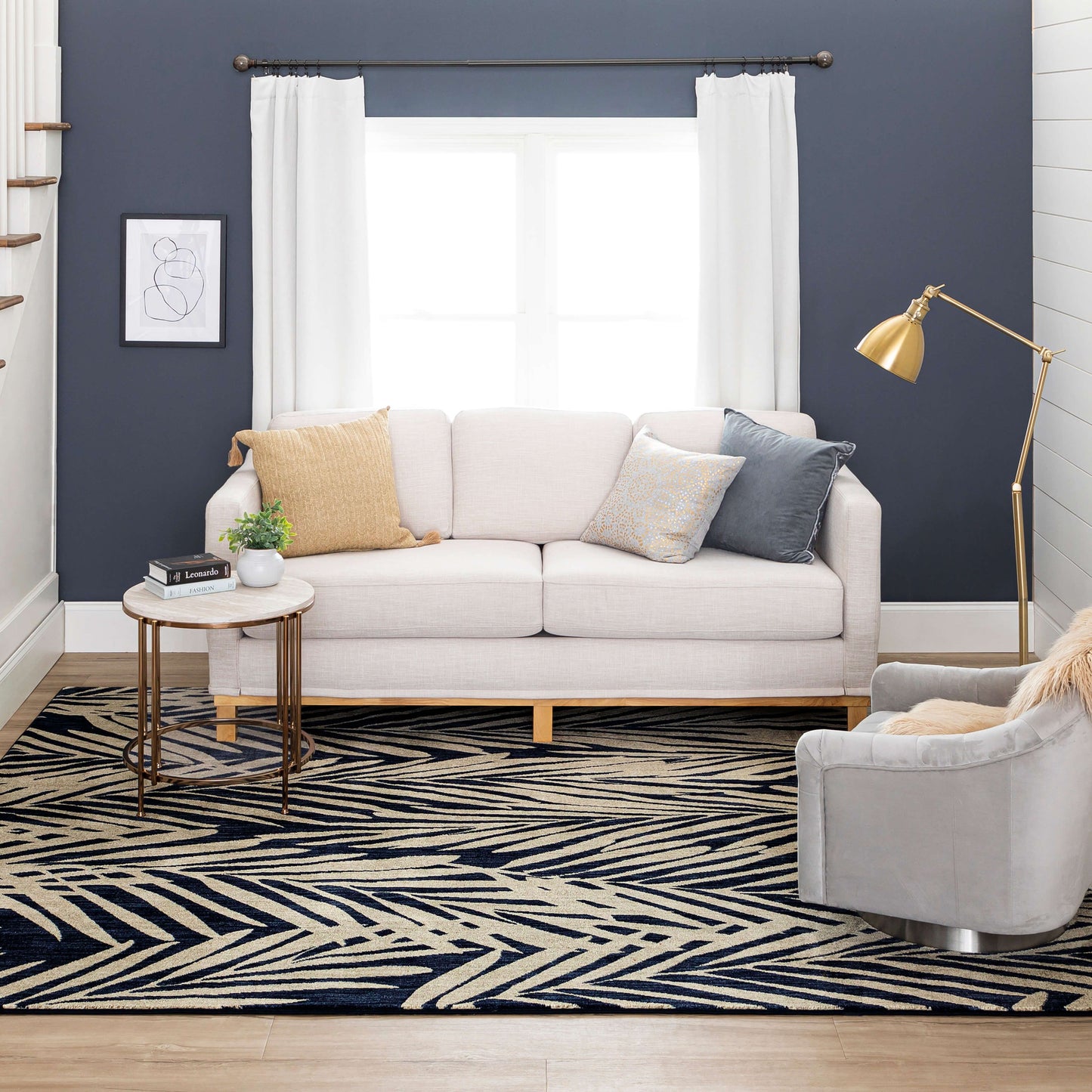 Karastan Rugs Calisto Denim Area Rug