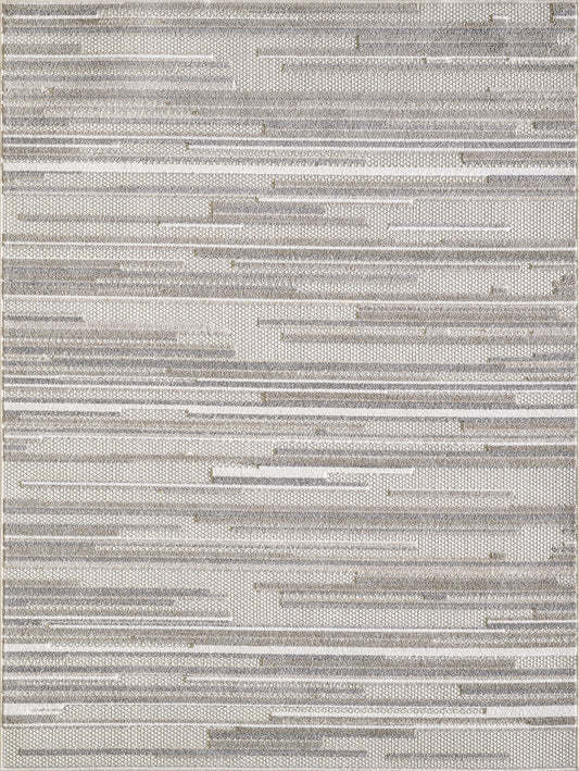 Calla 6924 Grey Denni Machine Woven Performance Area Rug - Kas