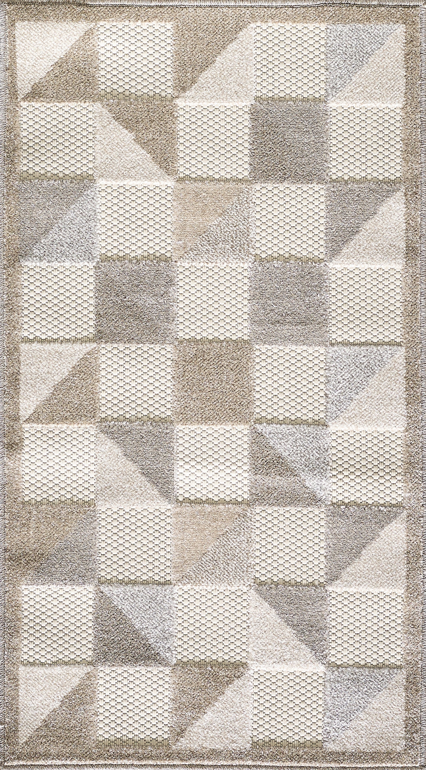 Calla 6926 Grey Scope Machine Woven Performance Area Rug - Kas