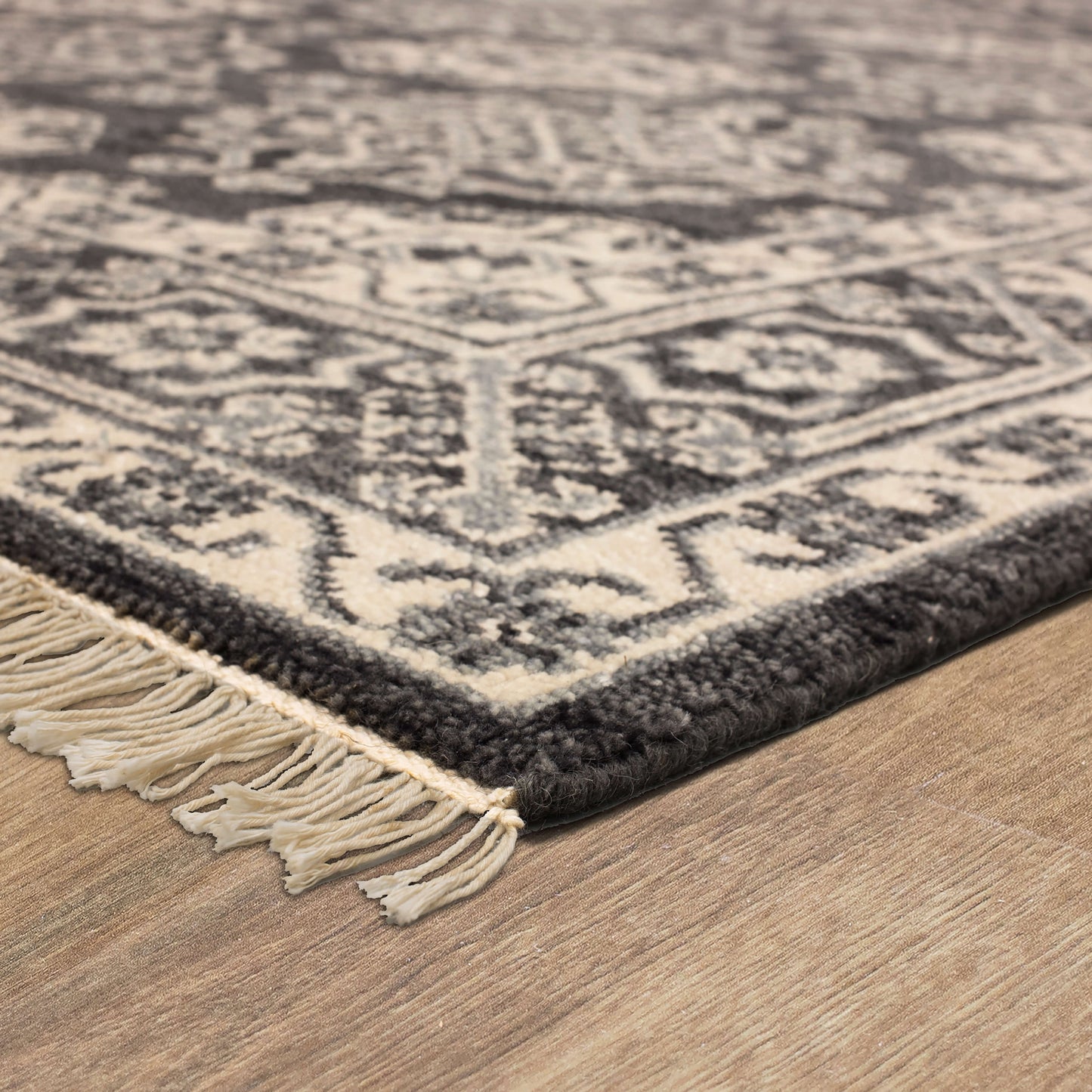 Karastan Rugs Camille Black Area Rug