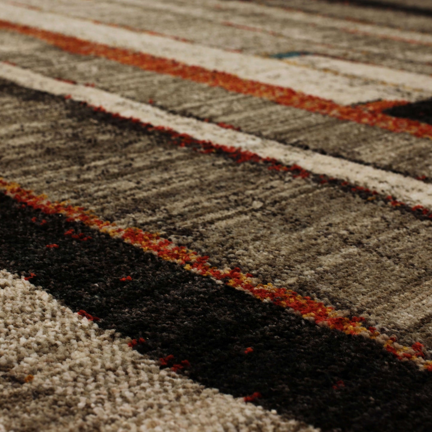 Karastan Rugs Compose Charcoal Area Rug