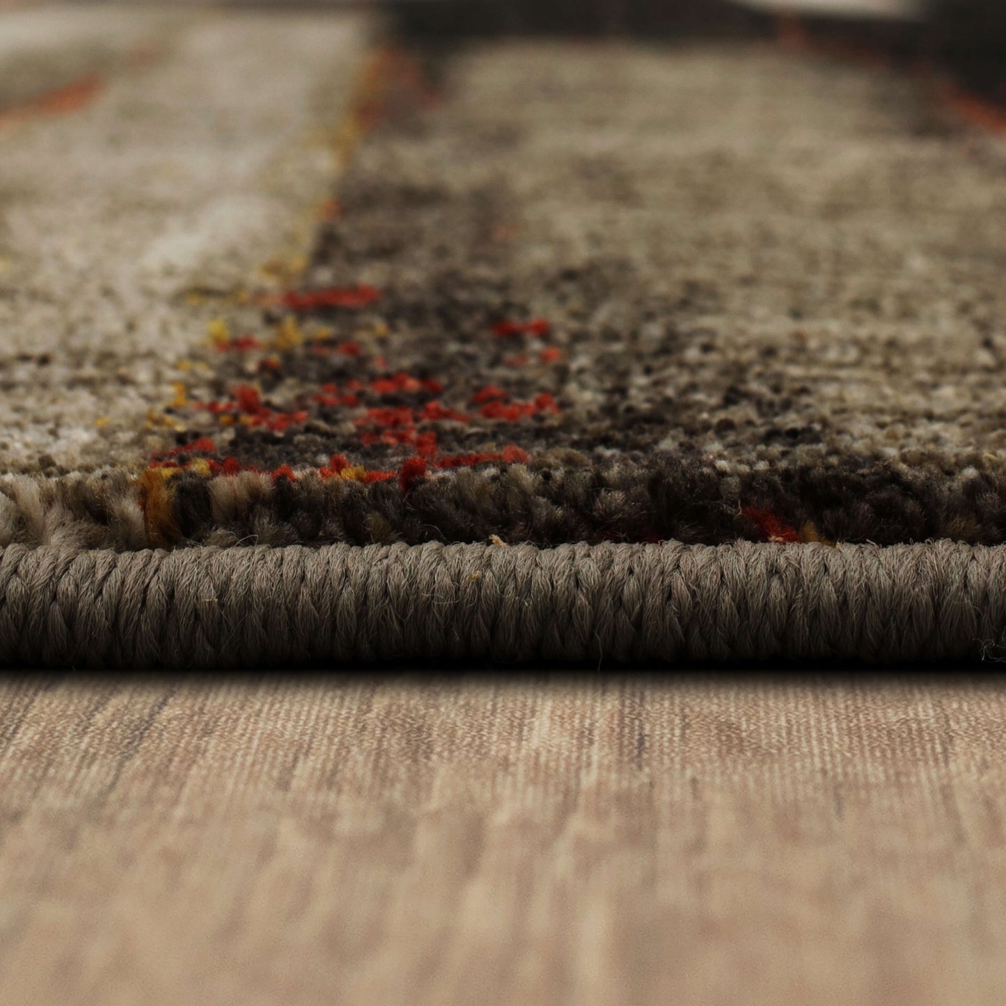 Karastan Rugs Compose Charcoal Area Rug