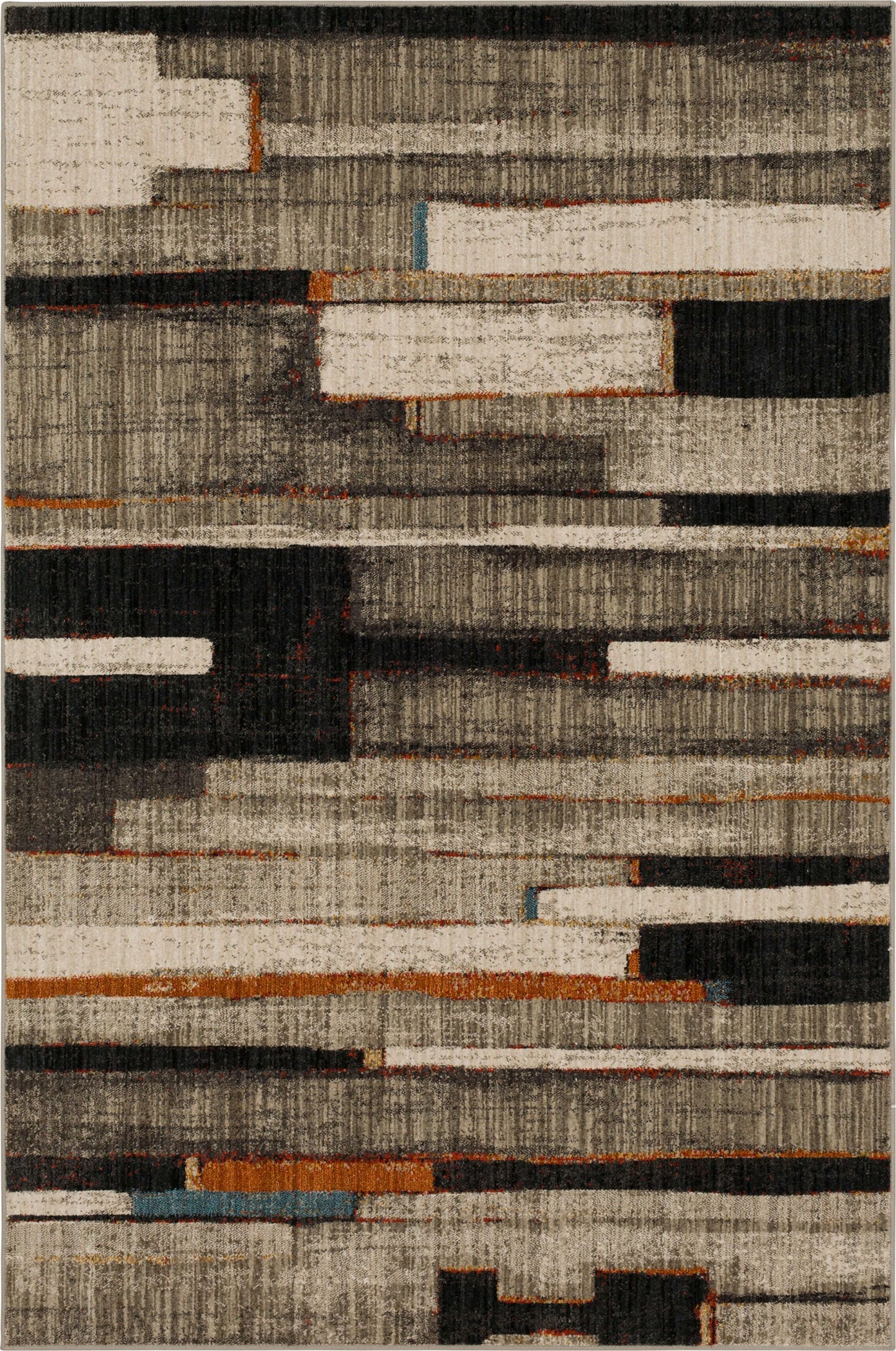 Karastan Rugs Compose Charcoal Area Rug