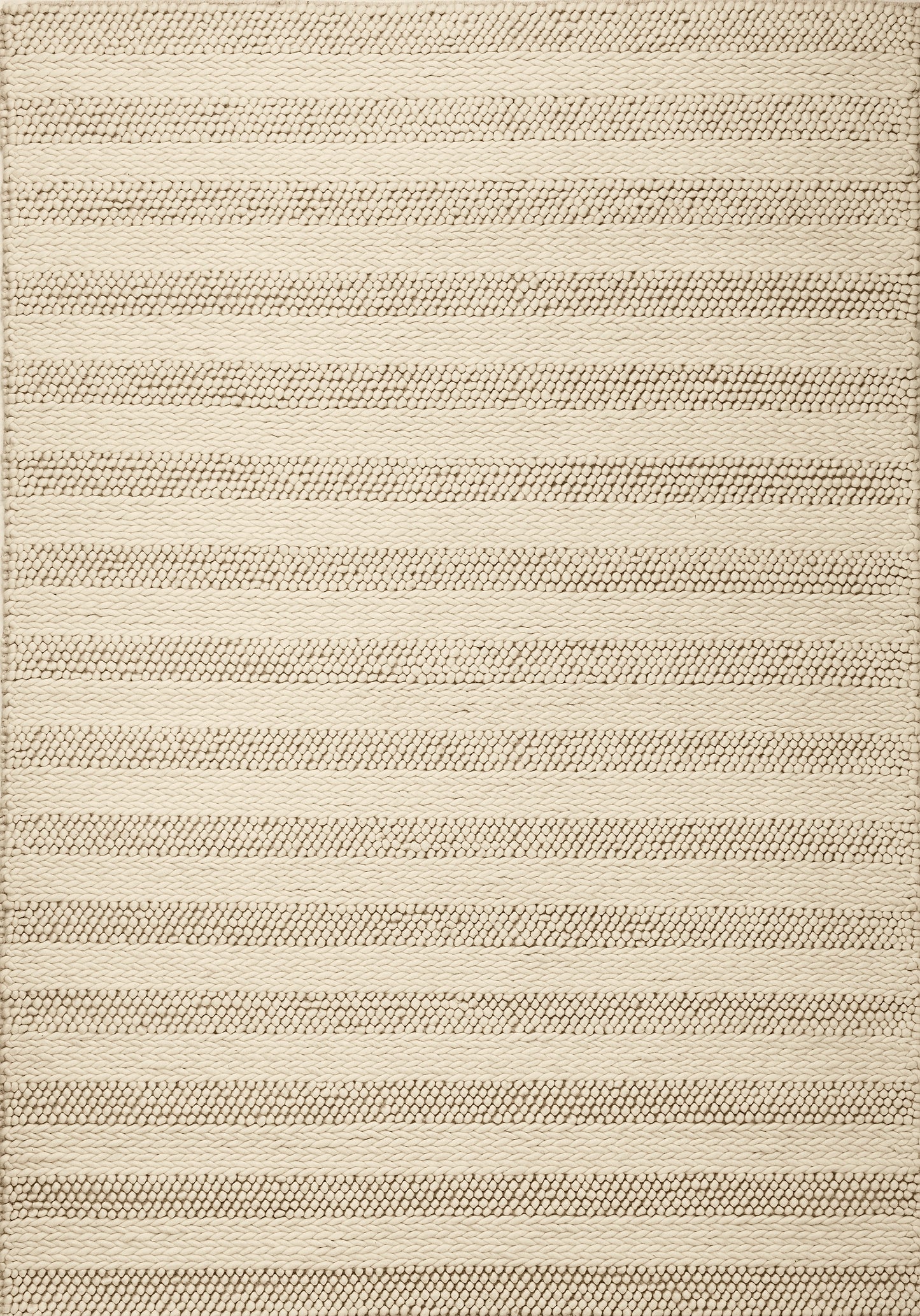 Cortico 6155 Winter White Handwoven Area Rug - Kas