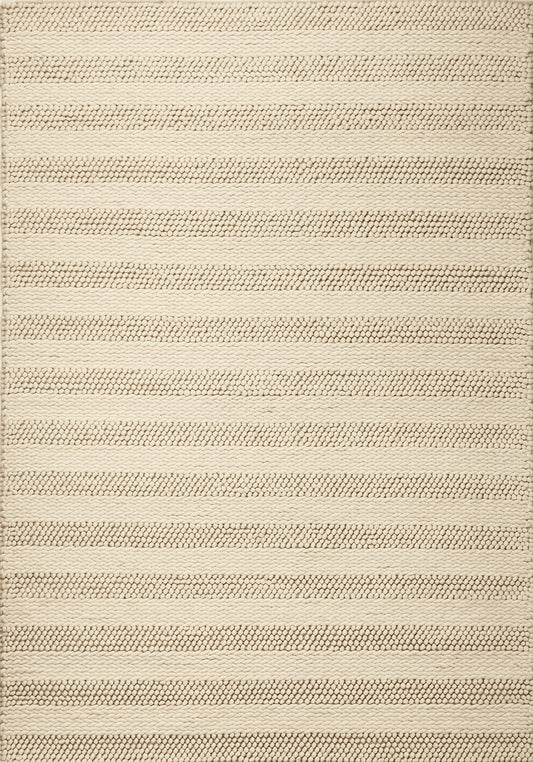 Cortico 6155 Winter White Handwoven Area Rug - Kas