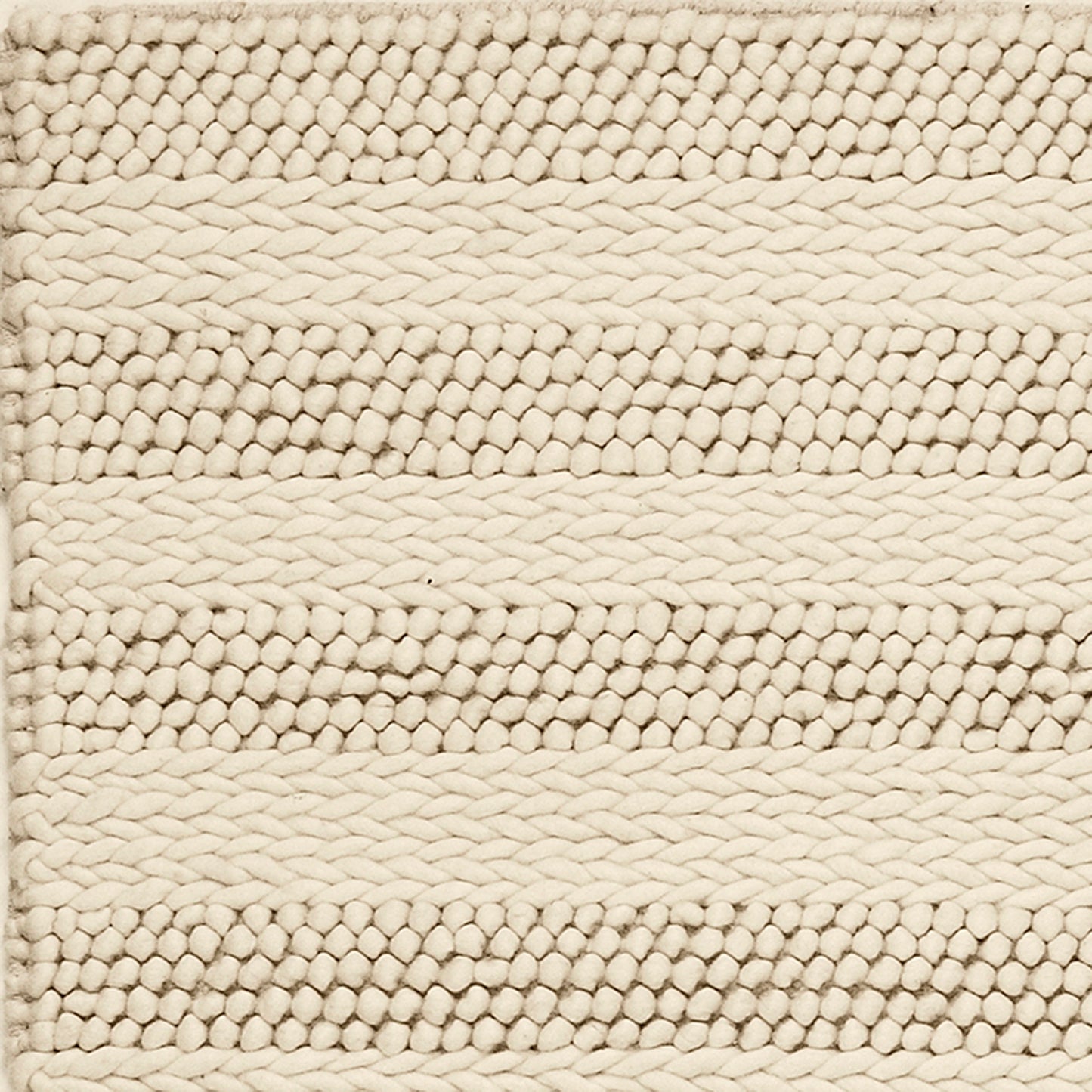 Cortico 6155 Winter White Handwoven Area Rug - Kas