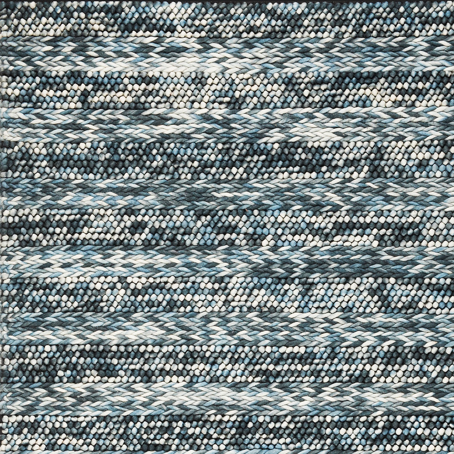 Cortico 6156 Blue Heather Handwoven Area Rug - Kas