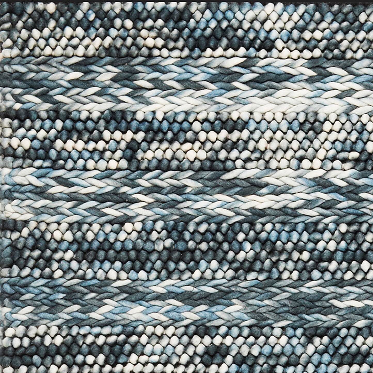 Cortico 6156 Blue Heather Handwoven Area Rug - Kas