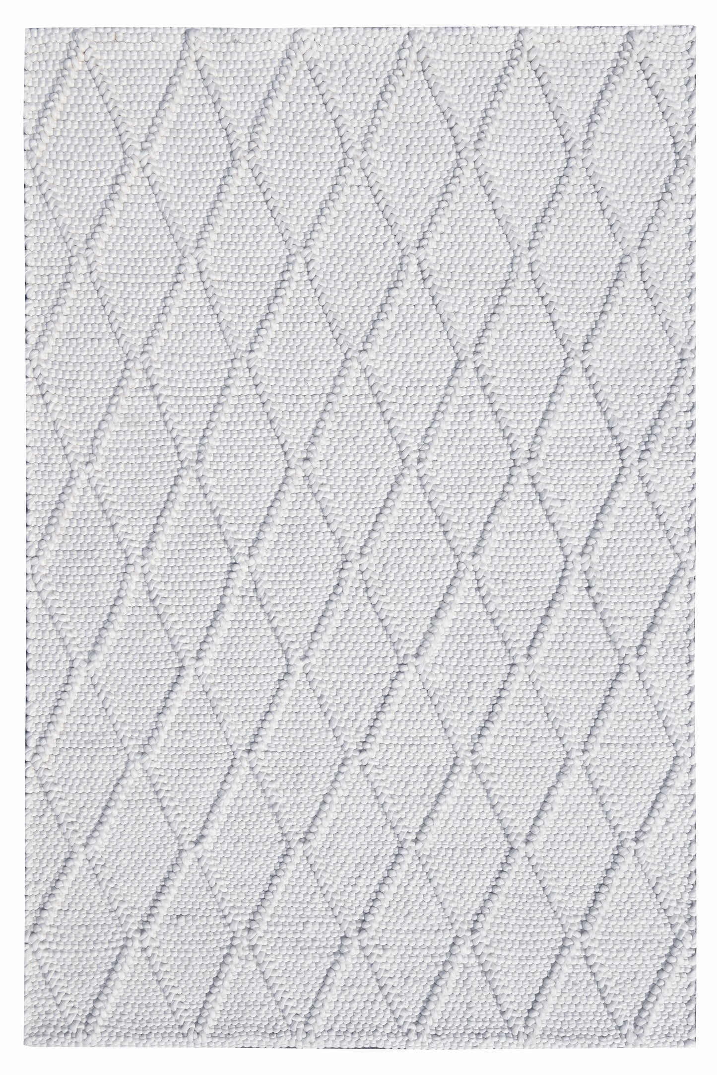 Cortico 6163 Ivory Diamonds Handwoven Area Rug - Kas