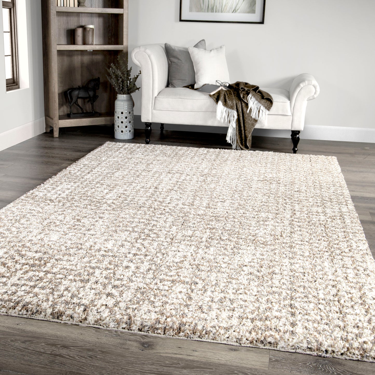 Cotton Tail JA03 White Rug - Orian