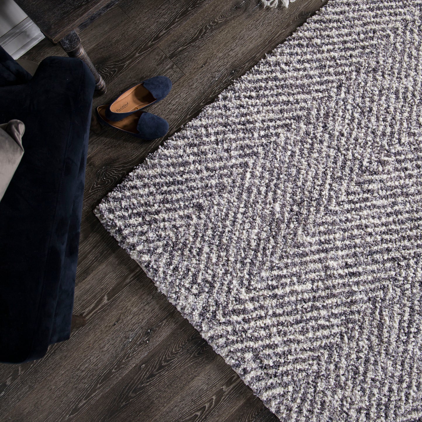 Cotton Tail JA07 Grey Rug - Orian