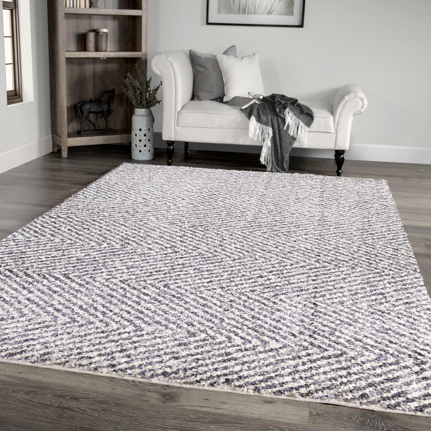 Cotton Tail JA07 Grey Rug - Orian