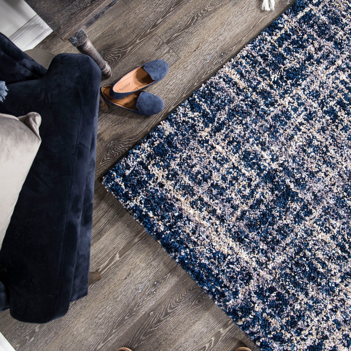 Cotton Tail JA26 Navy Rug - Orian