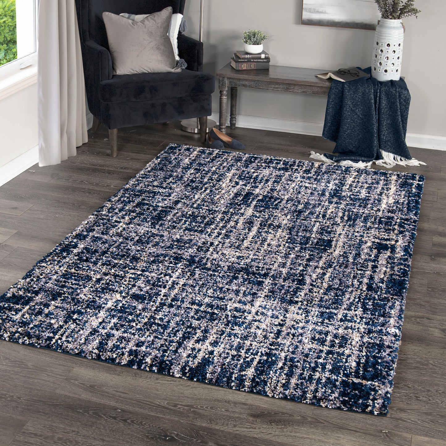 Cotton Tail JA26 Navy Rug - Orian