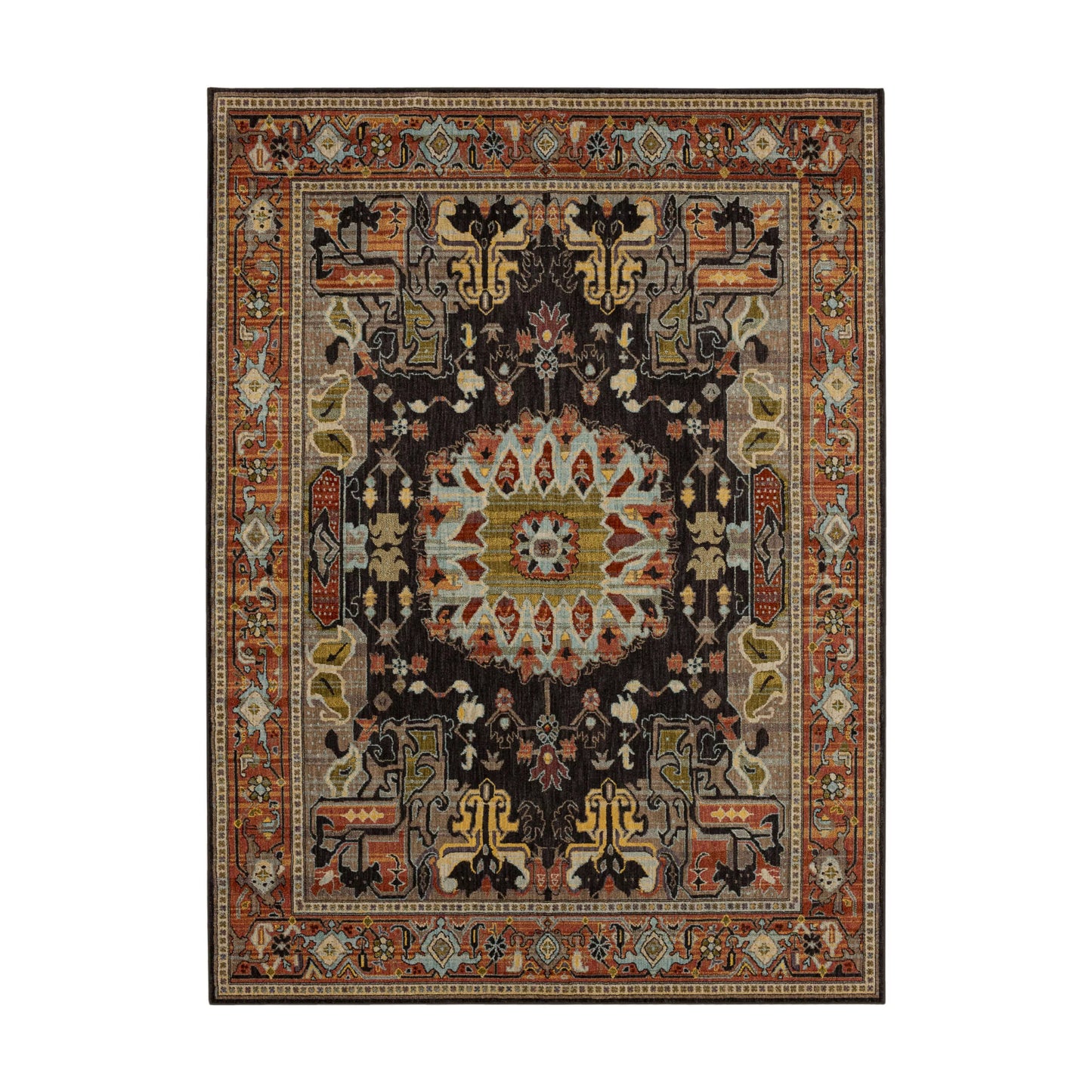 Karastan Rugs Covetous Charcoal Area Rug