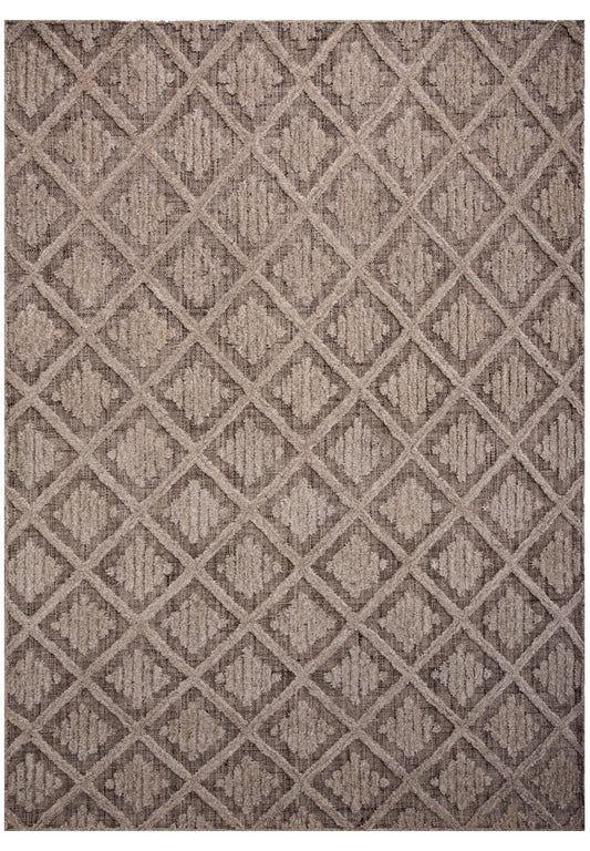 Driftwood DRI688 Brown Hand Tufted Rug - Rizzy