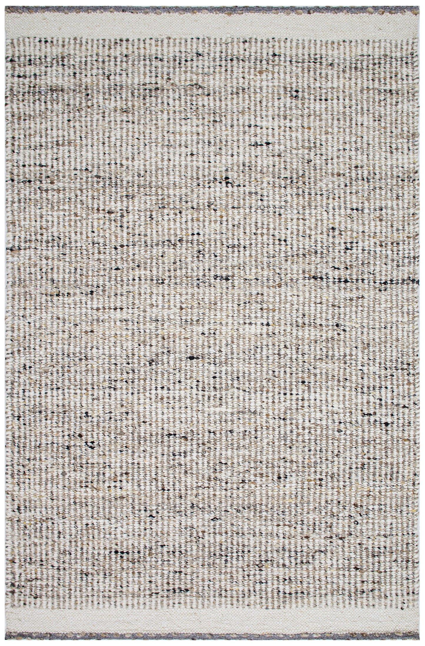 Darcy 2505 Ivory Taupe Hand Knotted Performance Area Rug - Kas