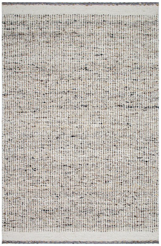 Darcy 2505 Ivory Taupe Hand Knotted Performance Area Rug - Kas