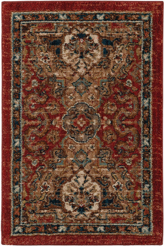 Karastan Rugs Dhahar Garnet Area Rug