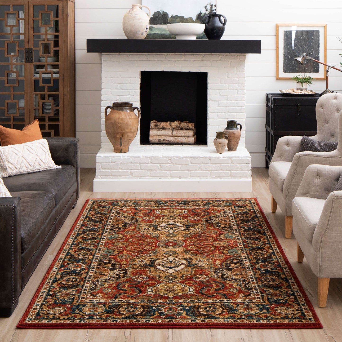 Karastan Rugs Dhahar Garnet Area Rug