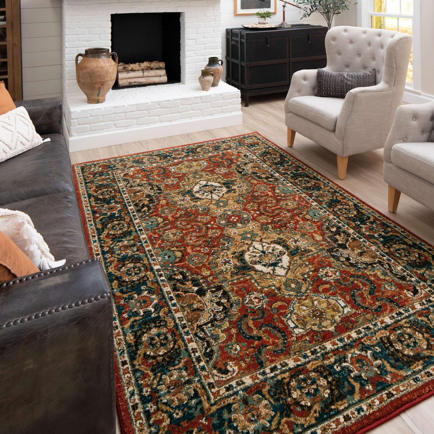 Karastan Rugs Dhahar Garnet Area Rug