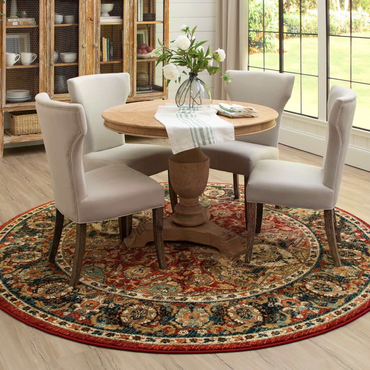 Karastan Rugs Dhahar Garnet Area Rug