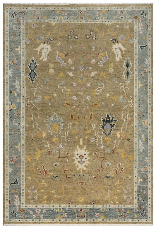 Envision ENV965 Taupe/Gray Hand Knotted Rug - Rizzy