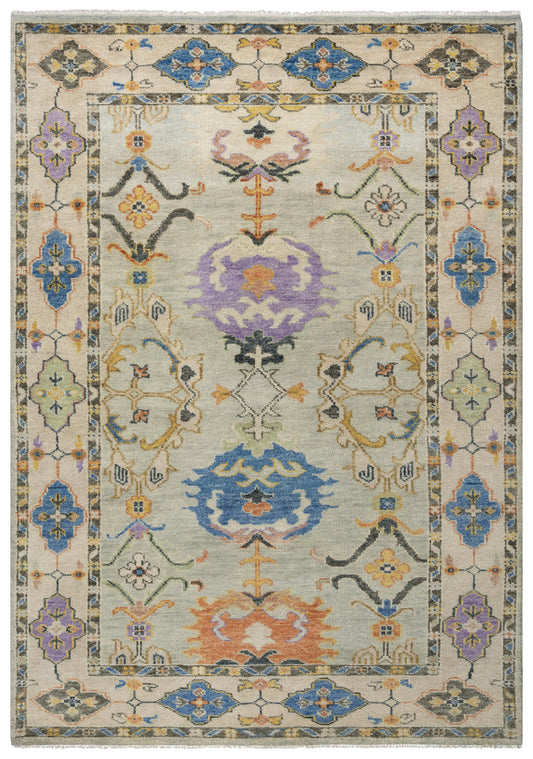 Envision ENV999 Gray/Ivory Hand Knotted Rug - Rizzy