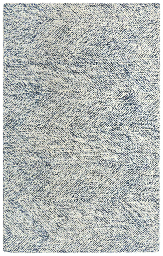 Etchings ETC102 Navy Hand Tufted Rug - Rizzy