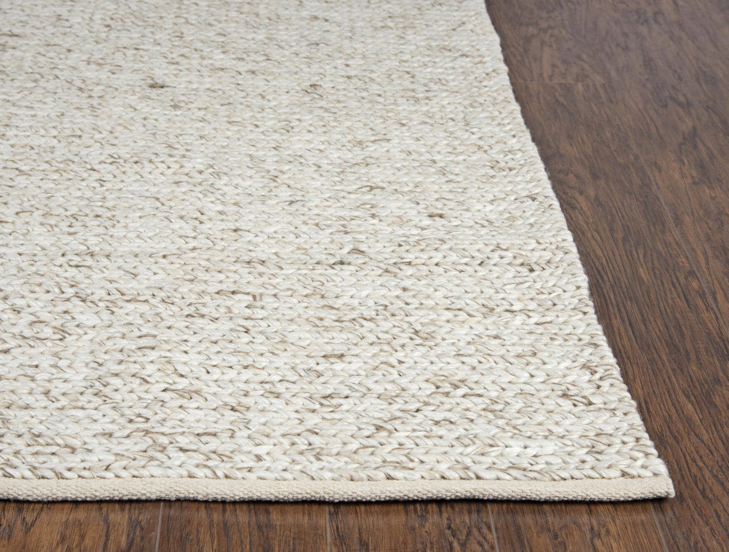 Ewe Complete me EWE102 Beige Hand Woven Rug - Rizzy