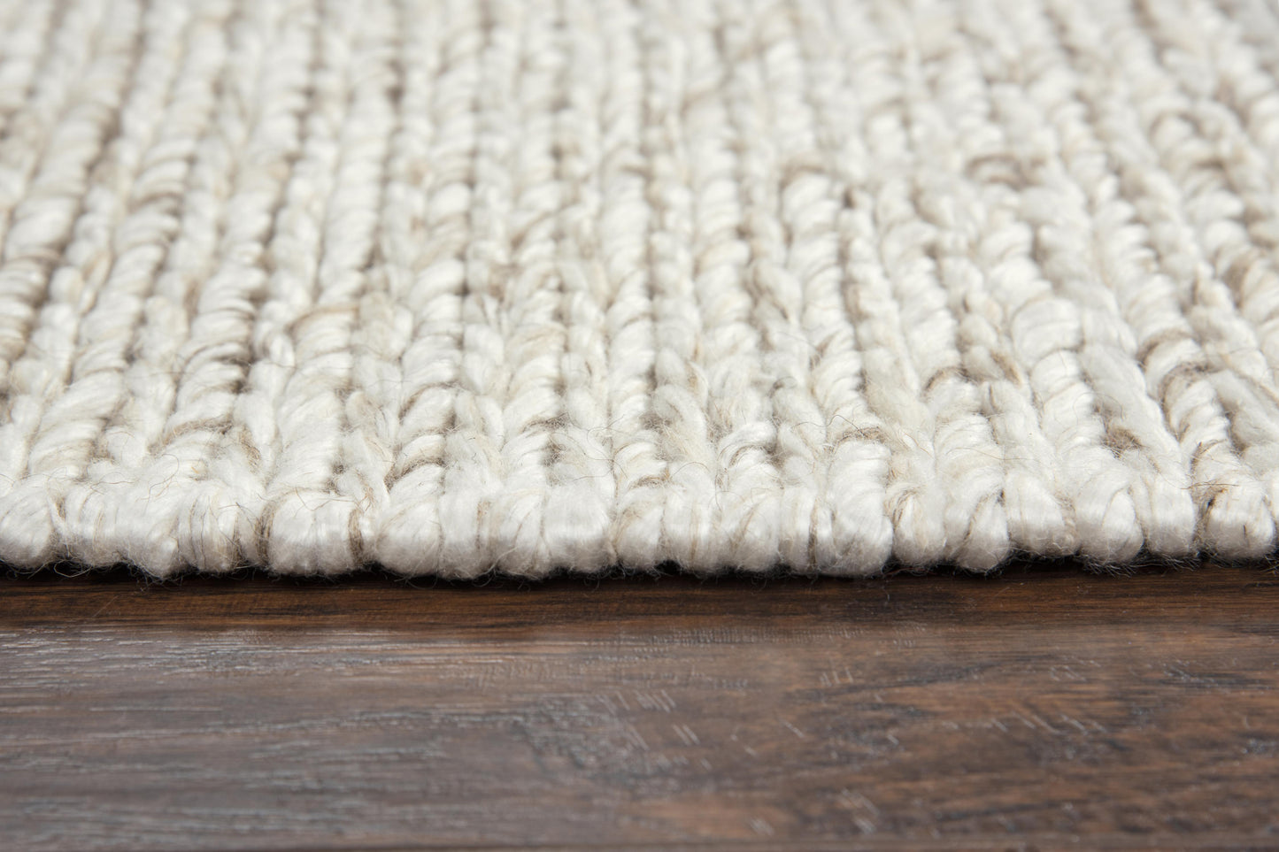 Ewe Complete me EWE102 Beige Hand Woven Rug - Rizzy