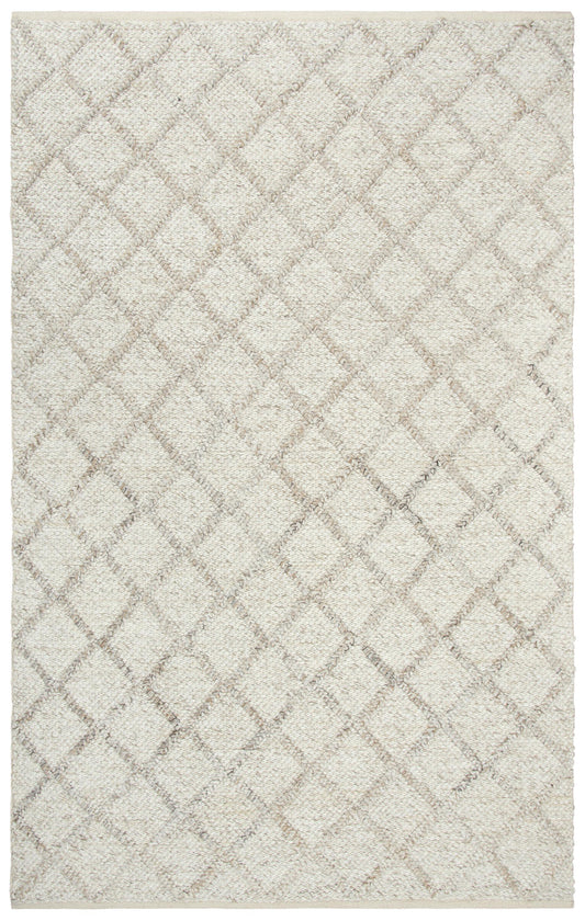 Ewe Complete me EWE107 Beige Hand Woven Rug - Rizzy